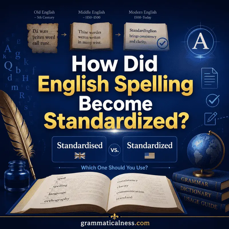 How Did English Spelling Become Standardized?