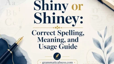 Shiny or Shiney