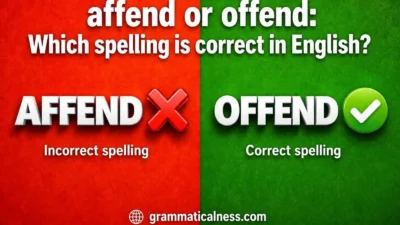 affend or offend