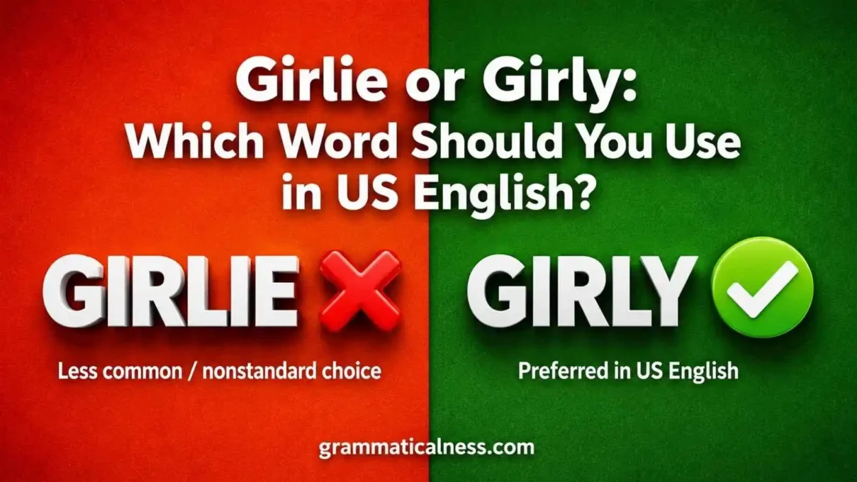Girlie or Girly