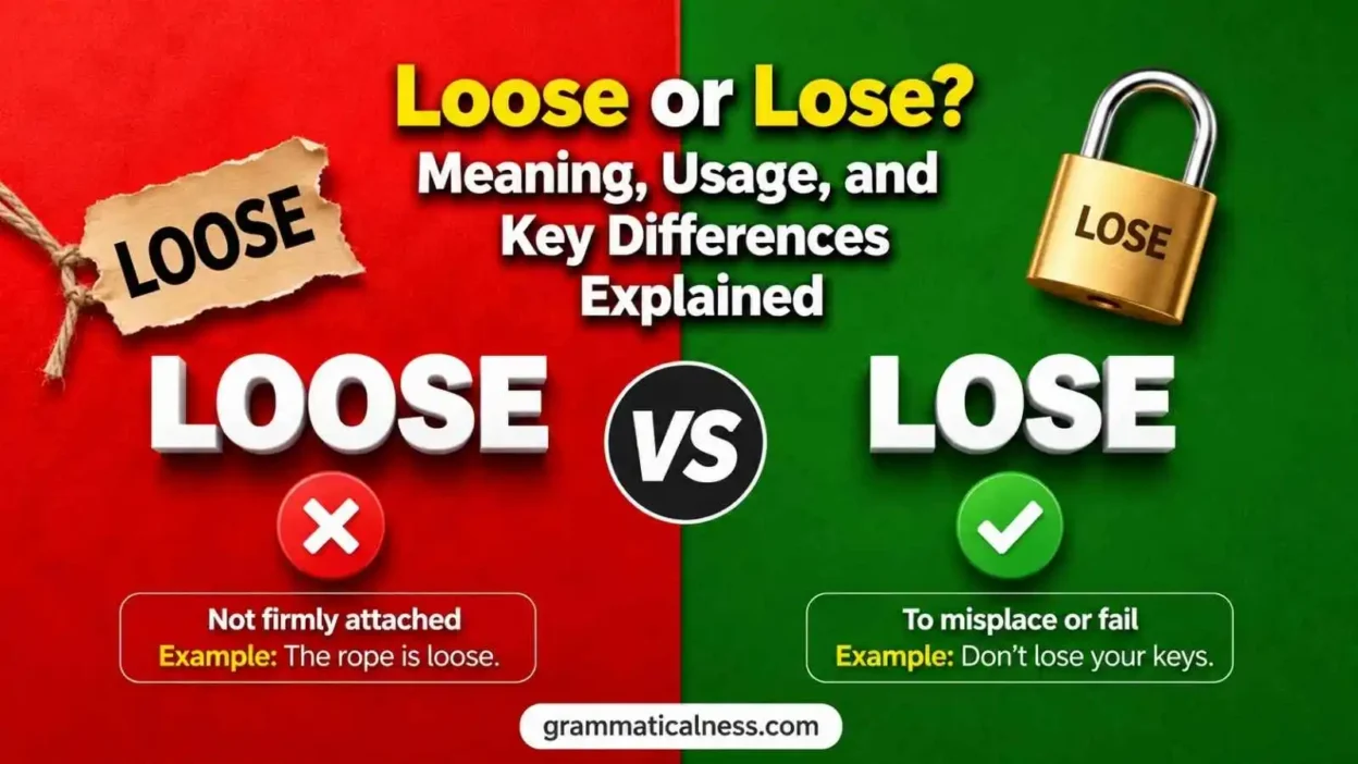 Loose or Lose