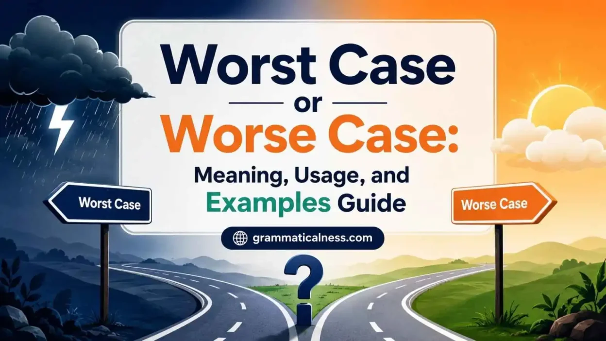 Worst Case or Worse Case