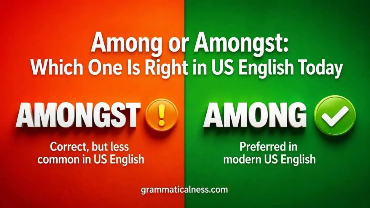 Among or Amongst