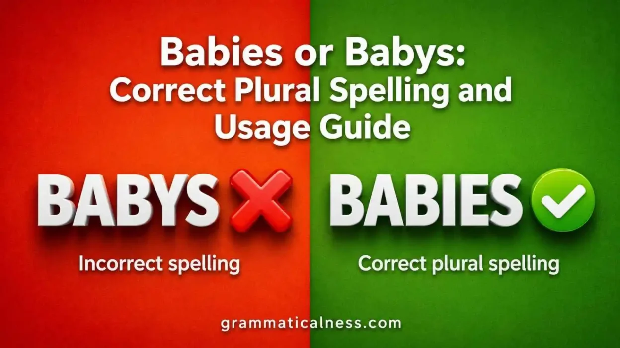 Babies or Babys