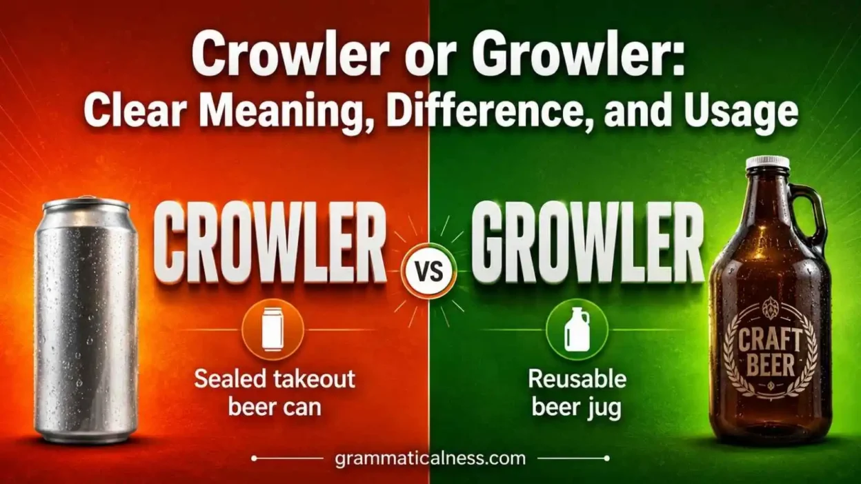 Crowler or Growler