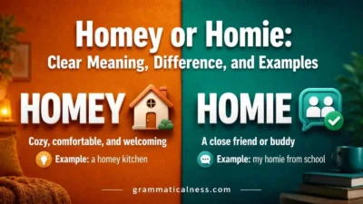 Homey or Homie