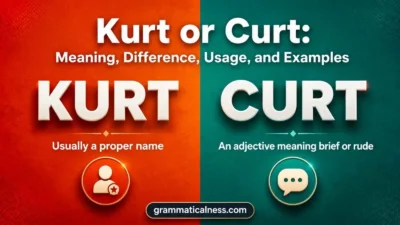 Kurt or Curt