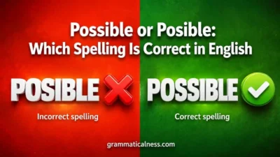 Possible or Posible