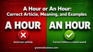 A Hour or An Hour