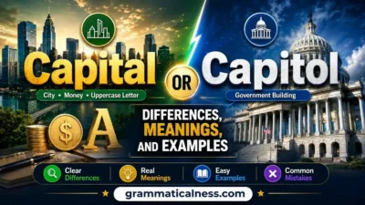 Capital or Capitol