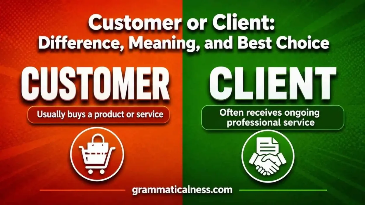 Customer or Client