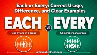 Each or Every
