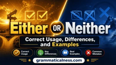 Either or Neither