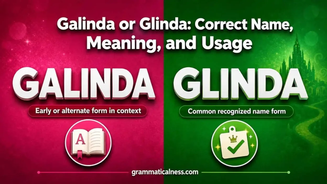 Galinda or Glinda