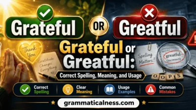 Grateful or Greatful