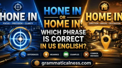 Hone In or Home In