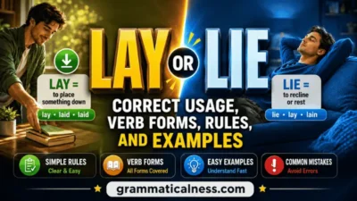 Lay or Lie