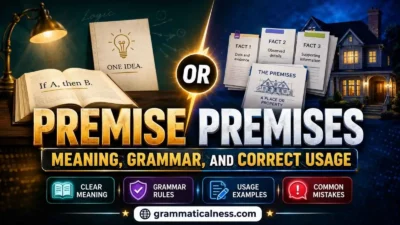 Premise or Premises