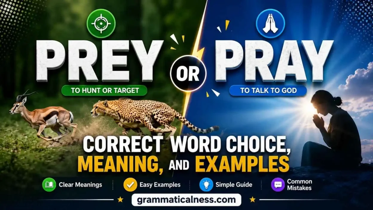 Prey or Pray