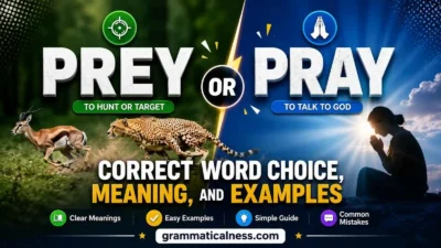 Prey or Pray