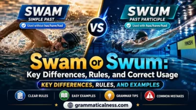 Swam or Swum