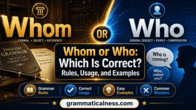 Whom or Who