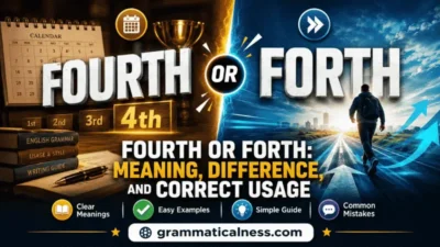 Fourth or Forth