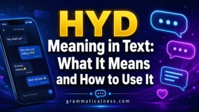 HYD Meaning in Text