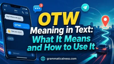 OTW Meaning in Text